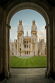 All Saints college, Oxford