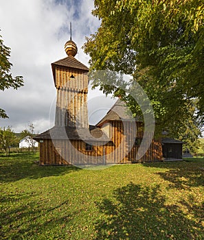 Dřevěný kostel Všech svatých, Nižná Polianka, Slovensko