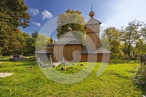 All Saints wooden church, Nizna Polianka, Slovakia