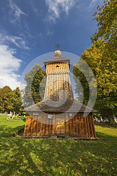 All Saints wooden church, Nizna Polianka, Slovakia