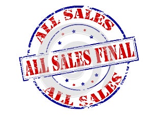 All sales final