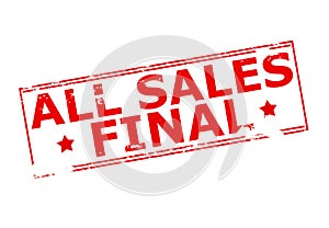 All sales final