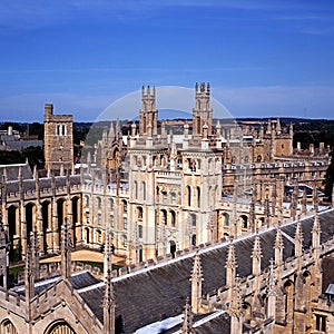 All Souls College, Oxford, England.