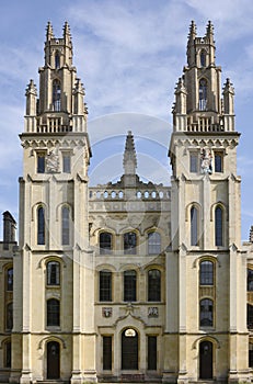 All Souls College. Oxford. England