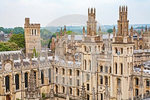 All Souls College. Oxford, UK