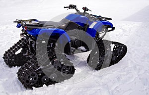All Terrain Utility Snowmobile Vehicle