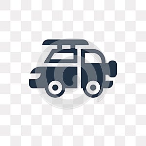 All terrain vector icon isolated on transparent background, All