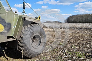 All-terrain vehicle with large wheels