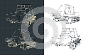 All-terrain vehicle sketches