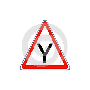 All types of traffic icon symbols white background. Right sign and left sign no parking