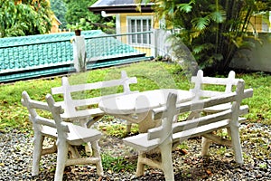 All weather outdoor patio garden furniture