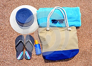 All you need for a summer vacation at the beach