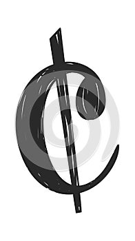 Alla breve double tempo symbol