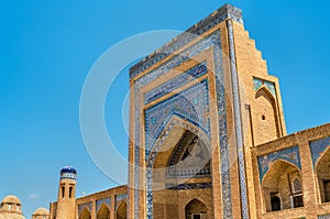 Allakuli Khan Madrasah at Itchan Kala, the old town of Khiva, Uzbekistan