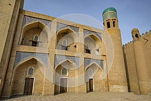 Allakuli Khan Madrasah in Khiva, Uzbekistan