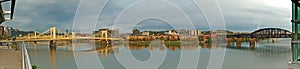 Allegheny river panorama.