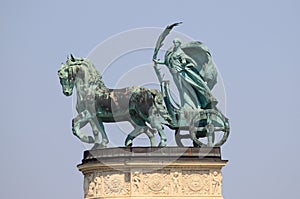 Allegorical statue of Peace