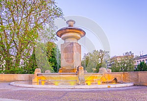 Allegory of wars an animals in Wroclaw, Poland...IMAGE