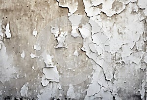 Allegory white concept sunlight house obsolete decay old concrete paint Cracks wall fragment residential pattern A Wallpaper