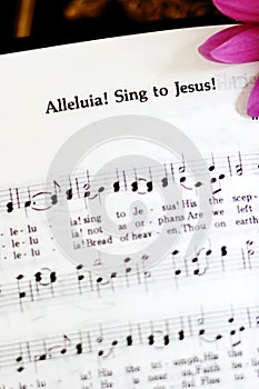 Alleluia, sing to Jesus