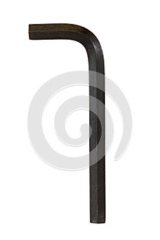 Allen Wrench Isolated on White