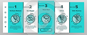 Allergen Free Food Vector Onboarding