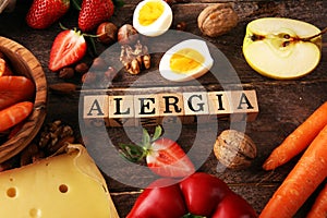 Alergias comida. alergias comida cómo Almendras, queso, semillas huevos miseria a . o camarones 