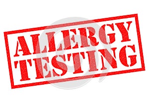 ALLERGY TESTING