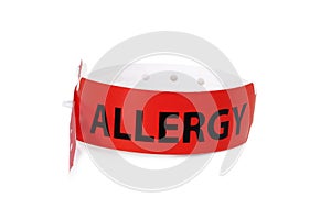 Allergy Warning Patient ID Band