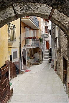 Alley Assergi - Abruzzo - Italy