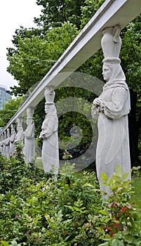 The Alley of Cariatides, Herastrau, Bucharest