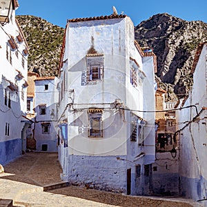 Alley of Chefchaouen, Morocco