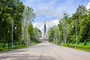 Alley in Czestochowa