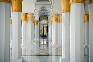 Alley of the Great Sheikh Zayed Solo Mosque