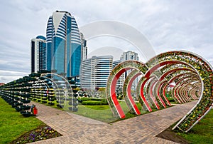 Alley of Hearts in the Flower Park