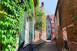 Alley in Leer, Ostfriesland, Germany