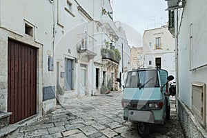 Alley in Martina Franca, Apulia, Italy