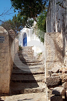 Alley in a mediterranean village