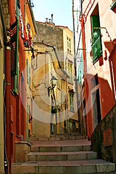 Alley in Menton