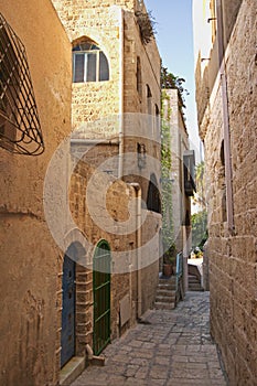 Alley, Old Jaffa City, Israel