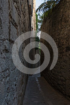Alley in old part of Girona
