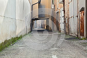 Alley in the old town