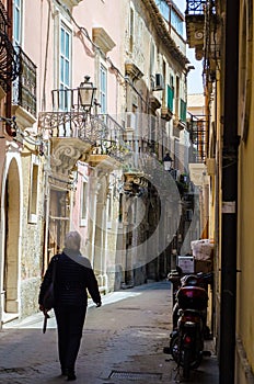 Alley of Ortigia photo