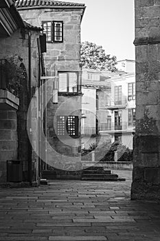 Alley of Pontevedra, in Galicia (Spain)