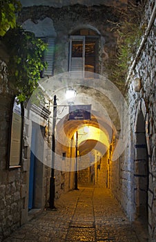 Alley in Safed