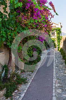 Alley in Saint Paul de Vence, France