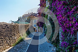 Alley in Saint-Paul-de-Vence, Provence, France
