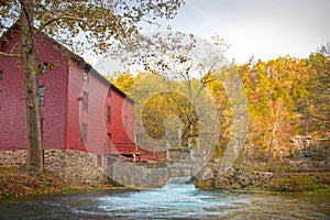 Alley spring mill house