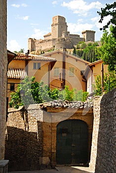Alley way in Assisi