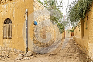 Alley way in the village of Faiyum